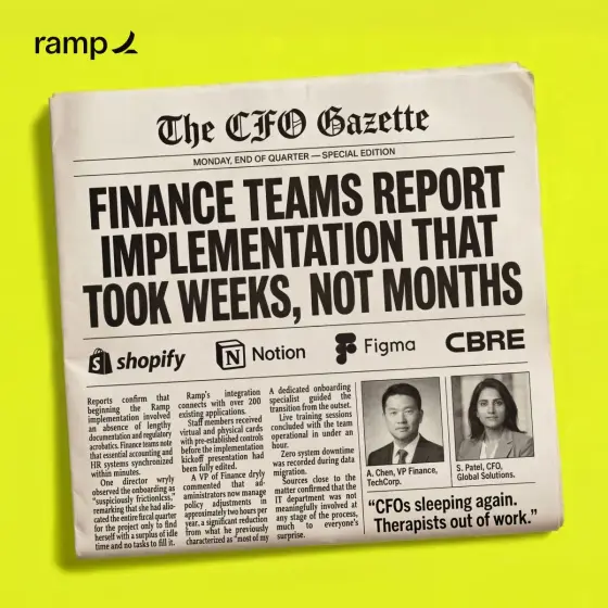 CFO Gazette Finance Report