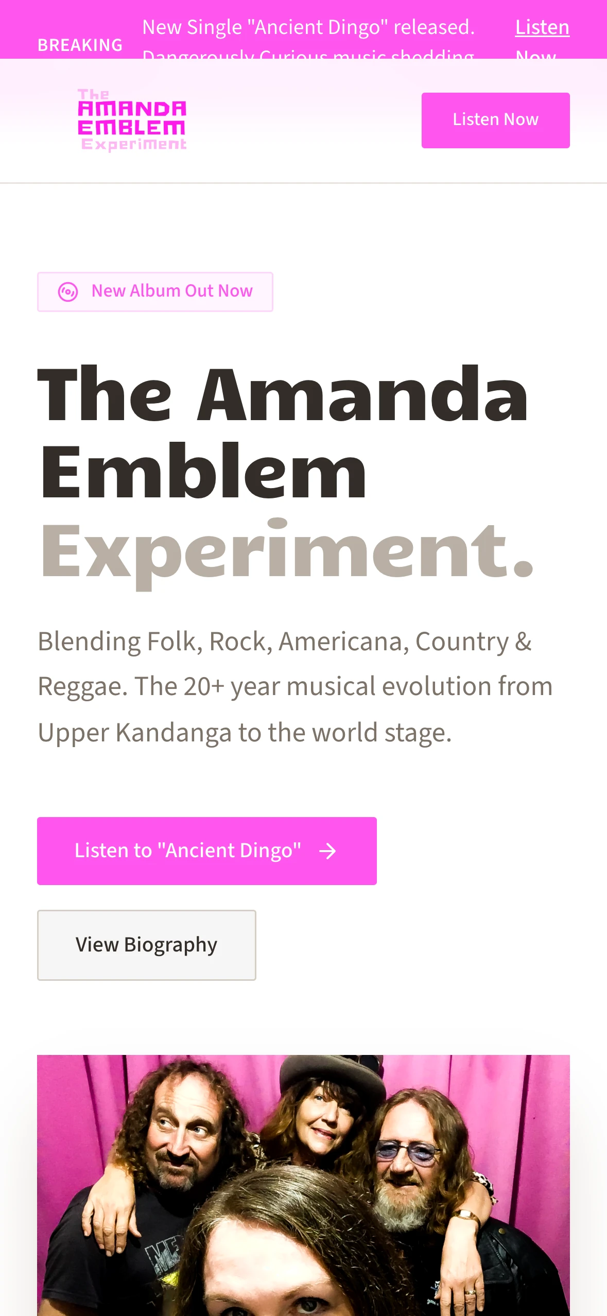 Amanda Emblem mobile screenshot 2