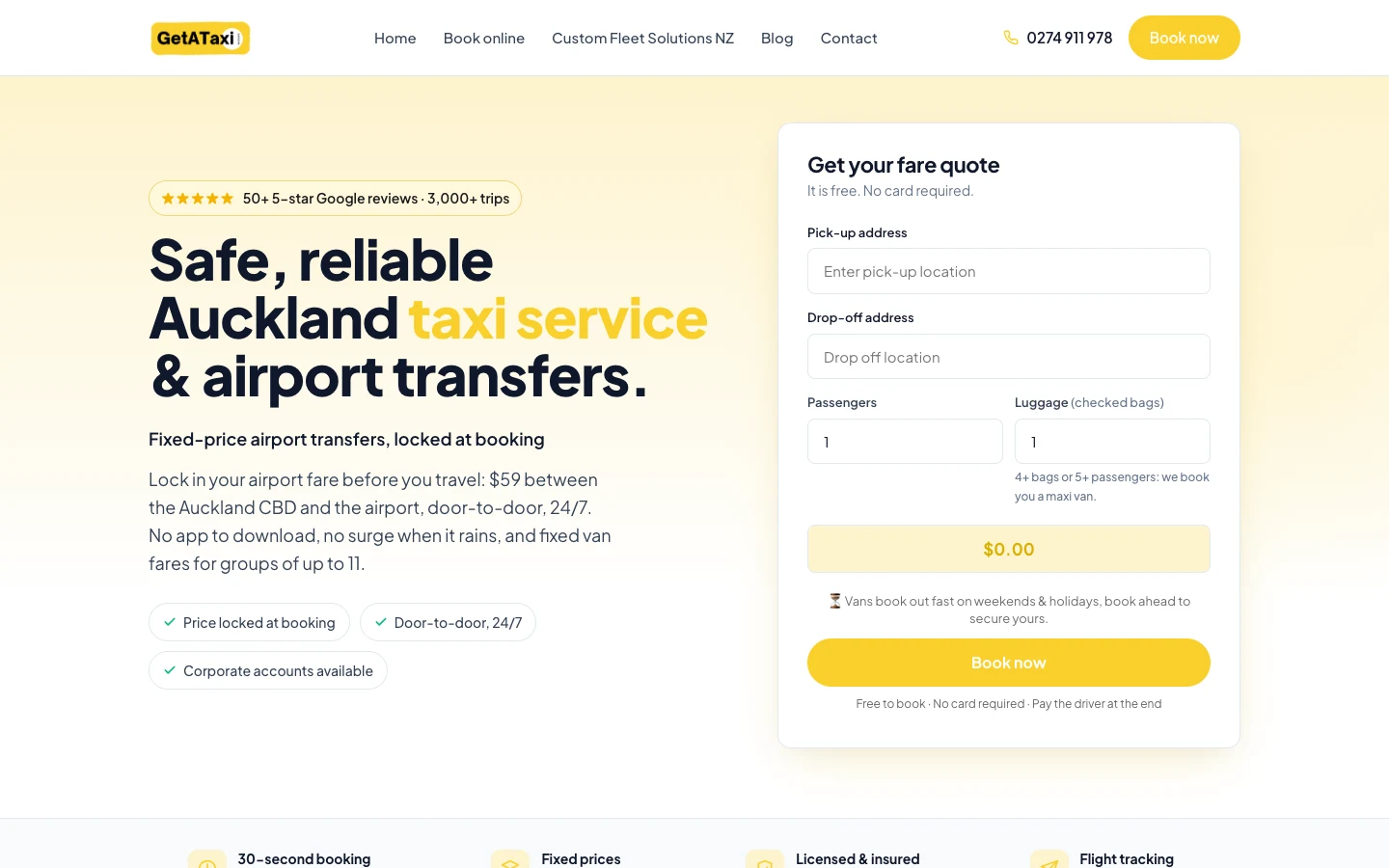 GetATaxi: 643% organic traffic growth