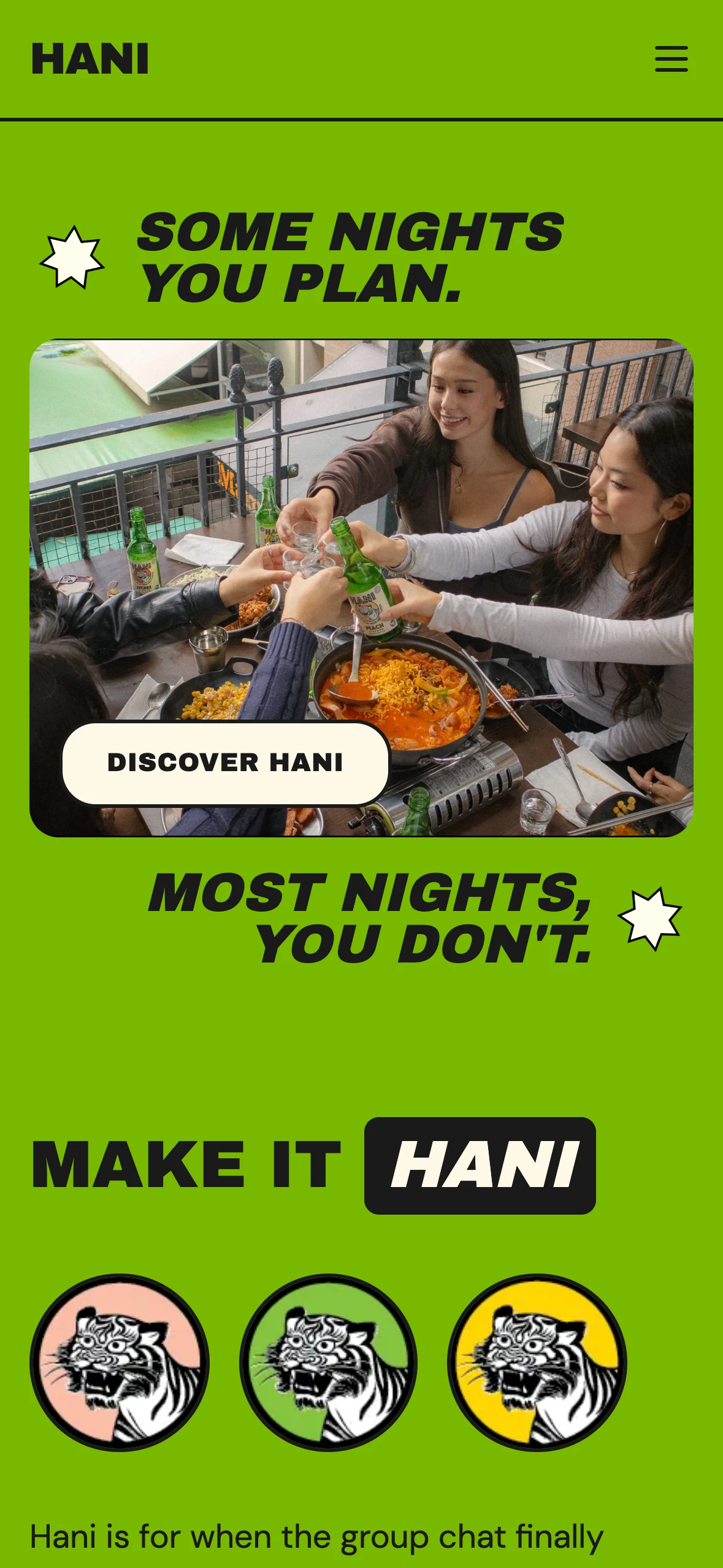 Hani Soju mobile screenshot 2