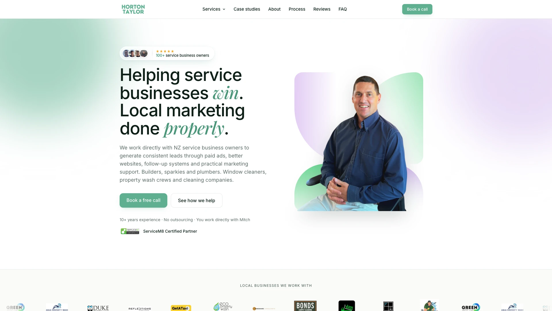 A scalable website for Horton Taylor website