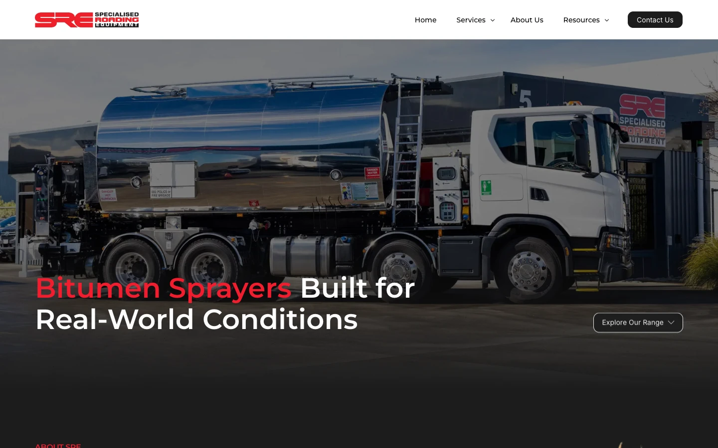 Specialised Roading Equipment: visible to Australian buyers too