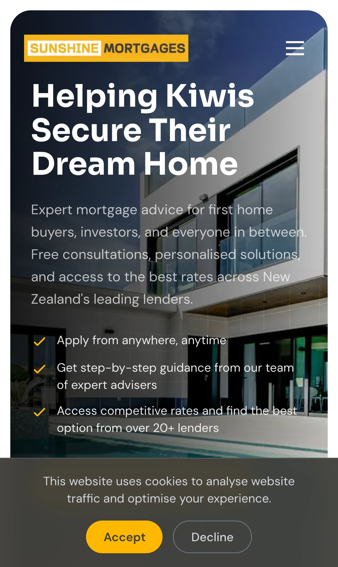 Sunshine Mortgages screenshot 2