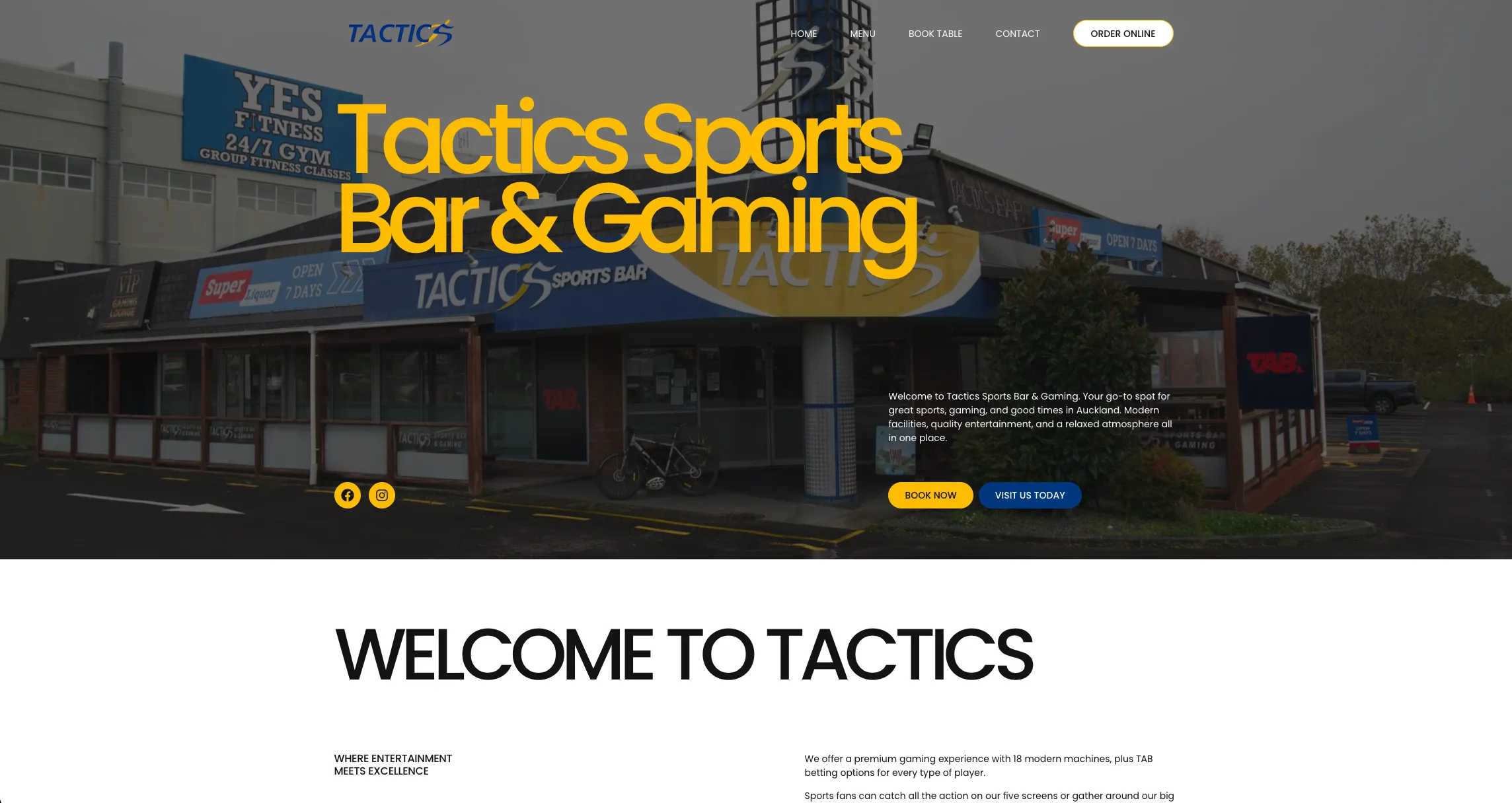 Tactics Sports Bar case study