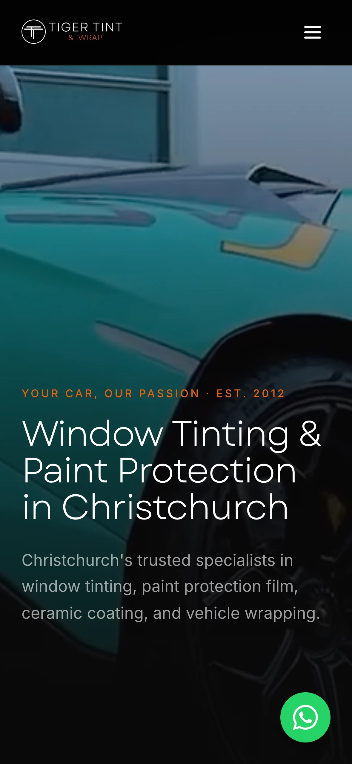 Tiger Tint & Wrap mobile screenshot 2