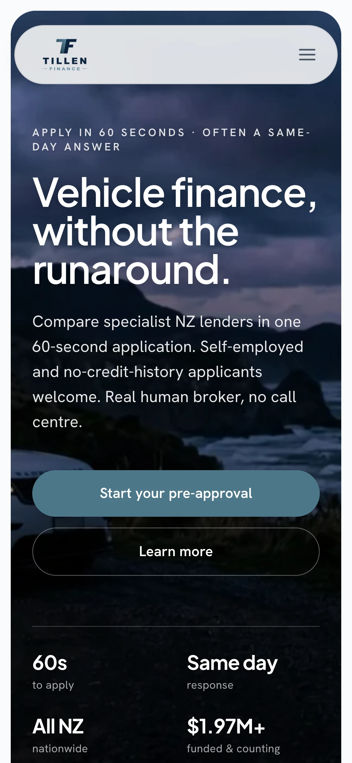 Tillen Finance mobile screenshot 2