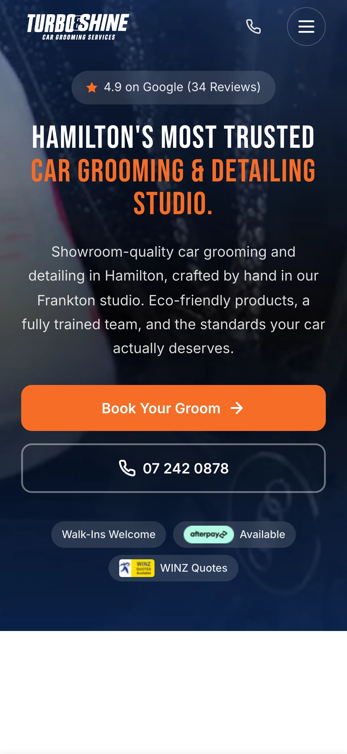 Turbo & Shine mobile screenshot 2